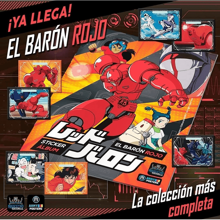 PREVENTA ALBUM BARON ROJO 1