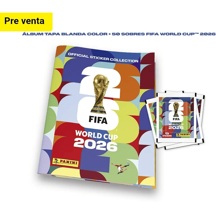 álbum tapa blanda más 50 sobres 1