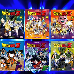 pack álbum tapa dura vacio dragon ball z BigBang (Z1 al Z6 y dragon ball)