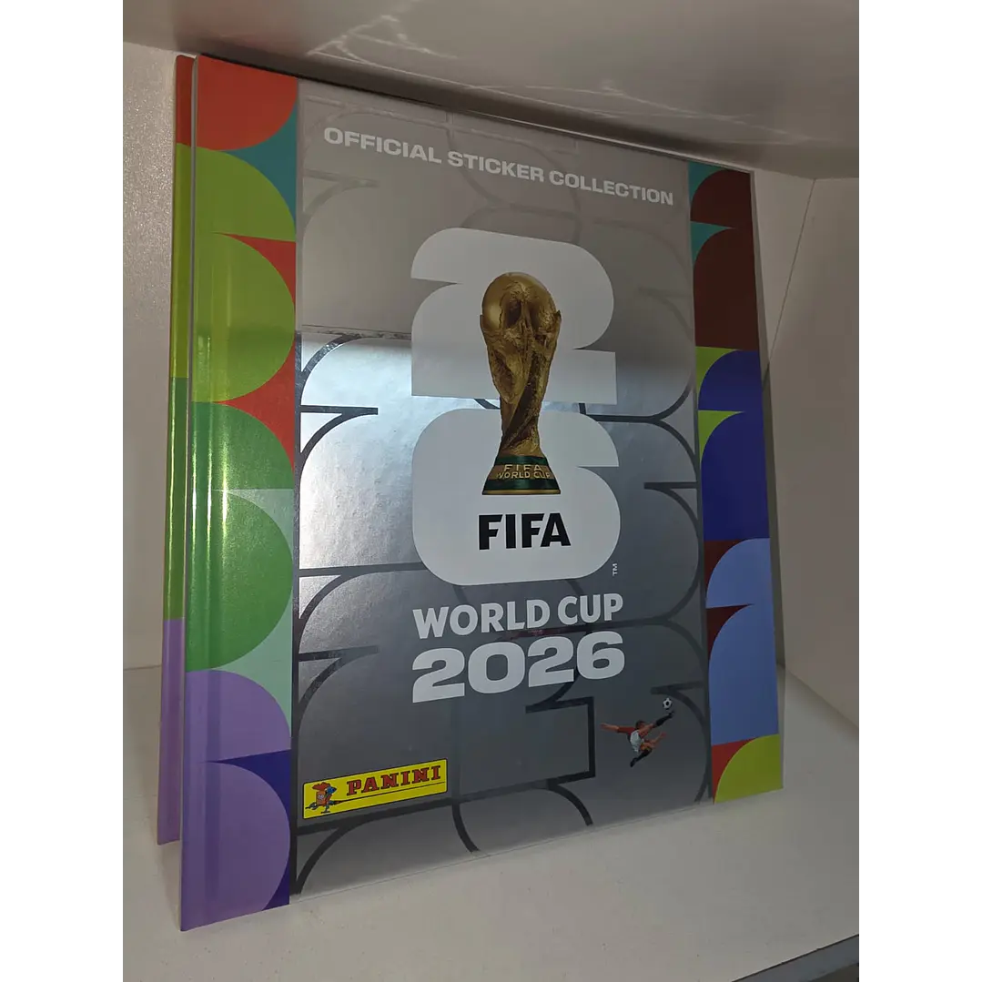 TAPA DURA PLATA OFICIAL PANINI 2