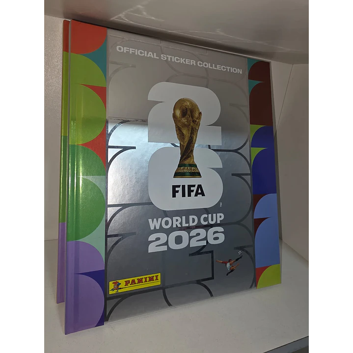 TAPA DURA PLATA OFICIAL PANINI 2