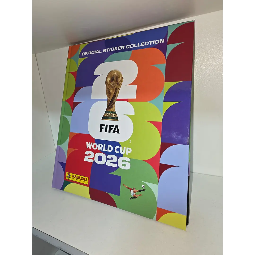TAPA DURA DE COLOR OFICIAL PANINI 2