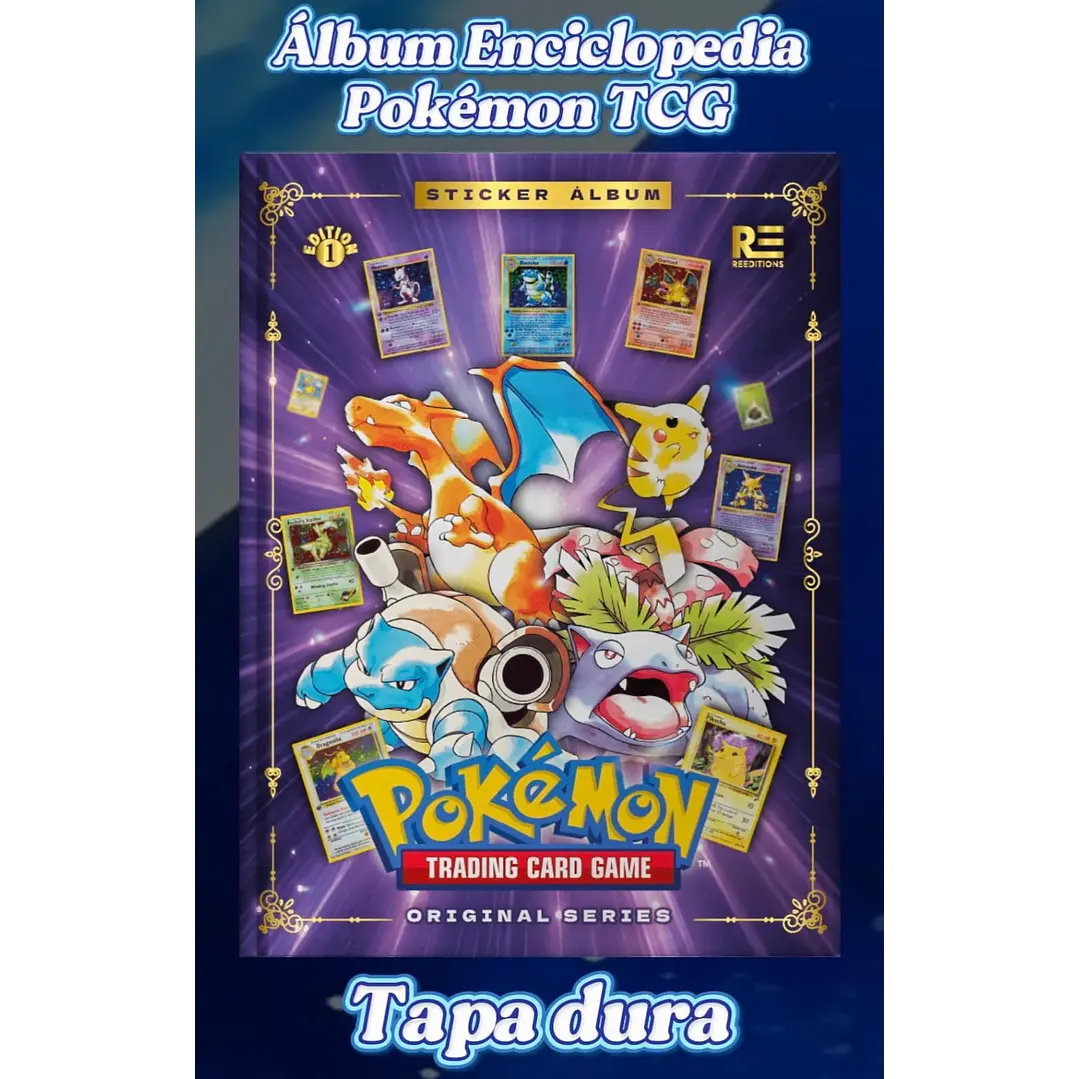 PREVENTA ENCICLOPEDIA POKEMON TCG TAPA DURA 1