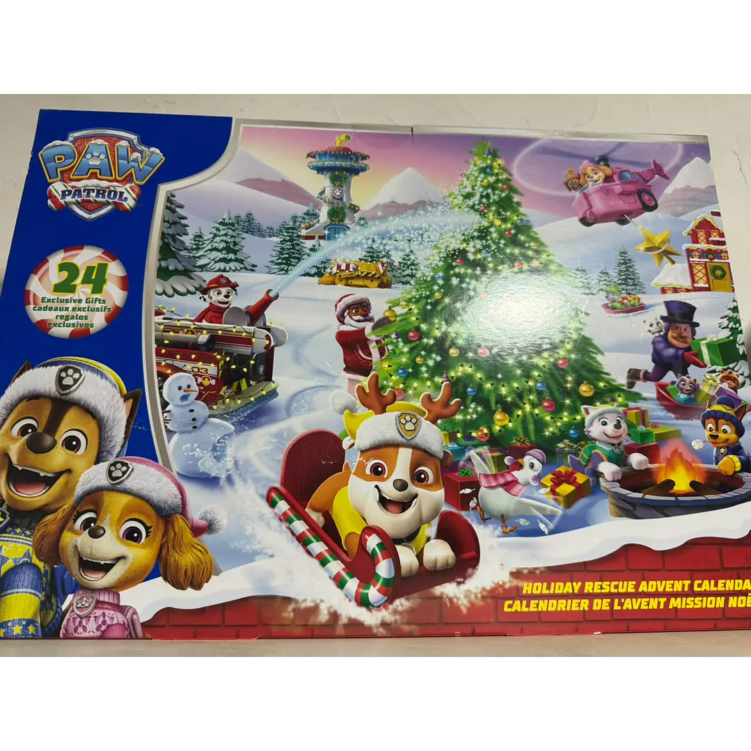 CALENDARIO ADVIENTO PAW PATROL 1