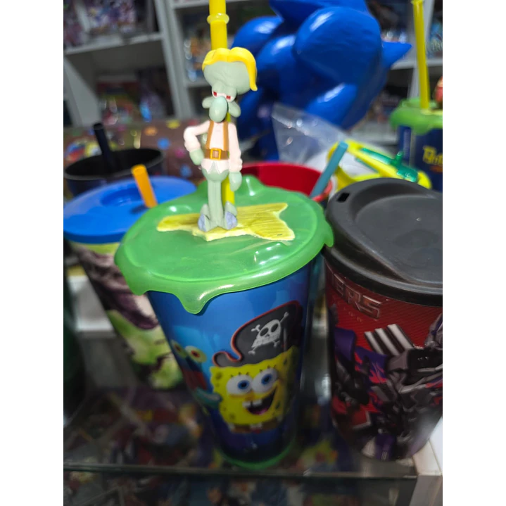 vaso  Calamardo Tentáculos 