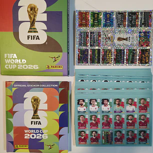 MINI ALBUM FIFA MUNDIAL 2026 COMPLETO A PEGAR 