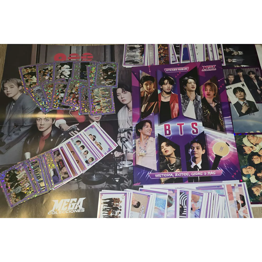 ALBUM BTS  COMPLETO A PEGAR  1