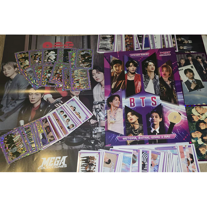 ALBUM BTS  COMPLETO A PEGAR  1