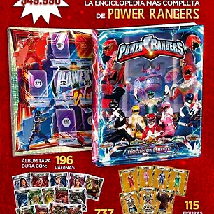 PREVENTA ENCICLOPEDIA POWER RANGERS (FINALES DE OCTUBRE)