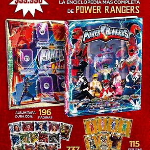 PREVENTA ENCICLOPEDIA POWER RANGERS (FINALES DE SEPTIEMBRE)
