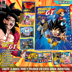 PRE VENTA ALBUM DRAGON BALL GT BRAZIL