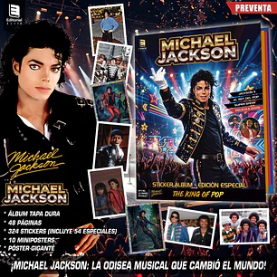 ALBUM MICHAEL JACKSON TAPA DURA COLECCION PREMIUM