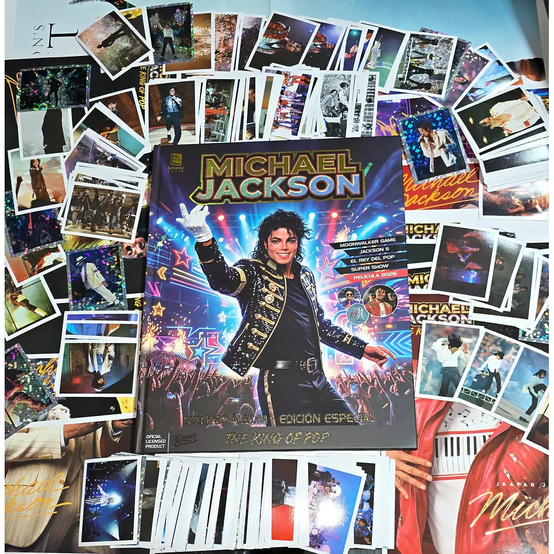 ALBUM MICHAEL JACKSON TAPA DURA COLECCION PREMIUM PROMO CYBER 1