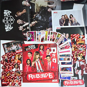 ALBUM REBELDE COMPLETO A PEGAR PROMO CYBER