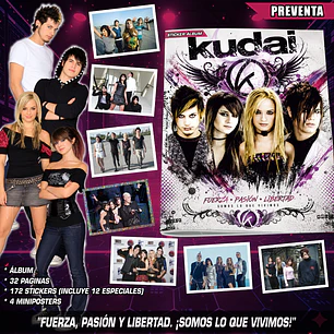 ALBUM KUDAI COMPLETO A PEGAR PRE VENTA EXCLUSIVA