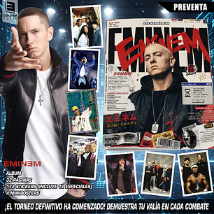 ALBUM EMINEN COLECCION COMPLETA PRE VENTA 
