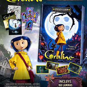 pre venta álbum coraline completo a pegar