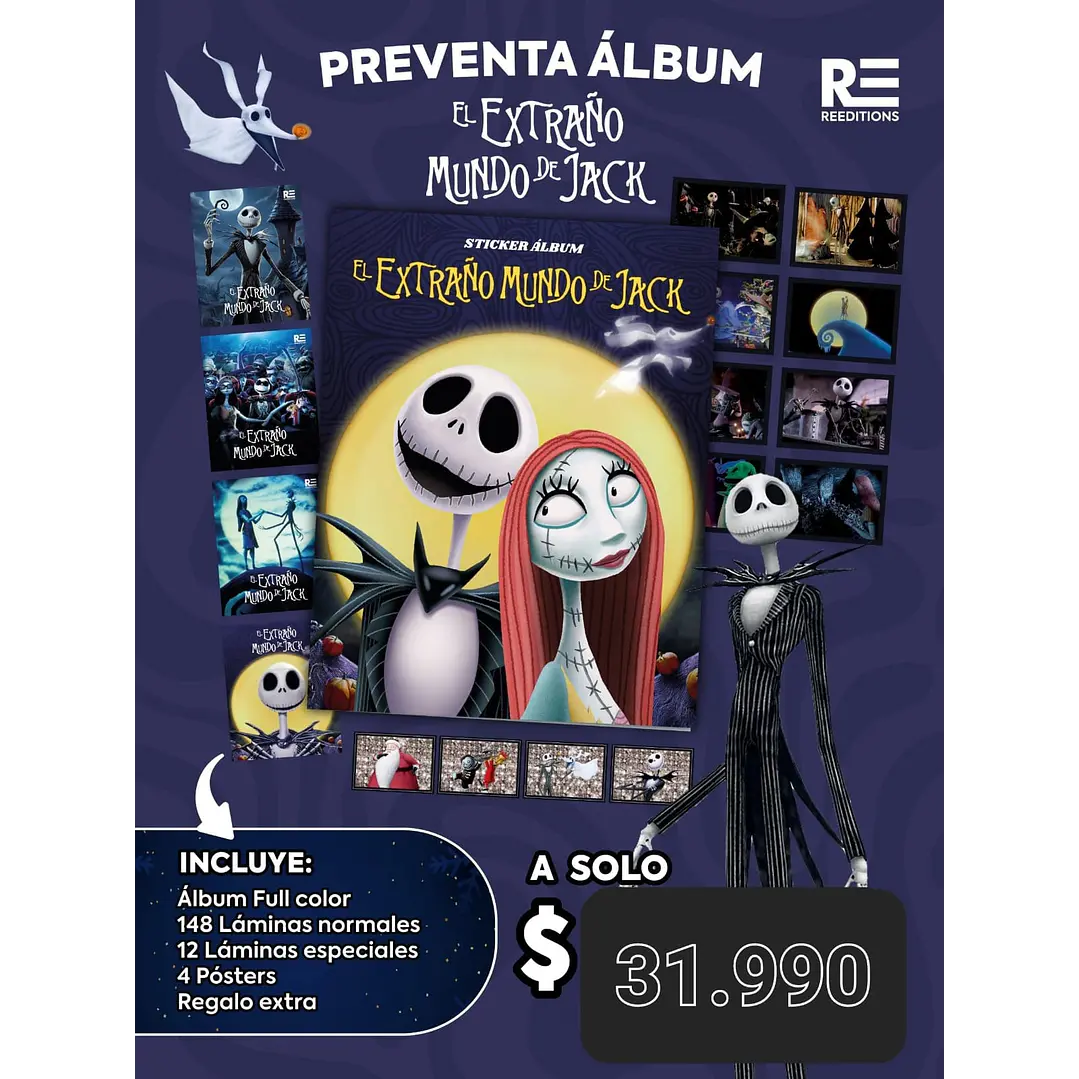  ALBUM EL EXTRAÑO MUNDO DE JACK  1