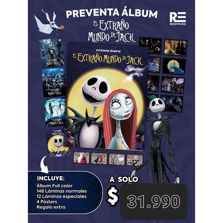  ALBUM EL EXTRAÑO MUNDO DE JACK  1