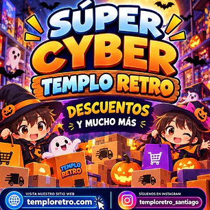 CYBER TEMPLORETRO HASTA EL VIERNES 9 DE OCTUBRE APROVECHA LOS DESCUENTOS EXCLUSIVOS