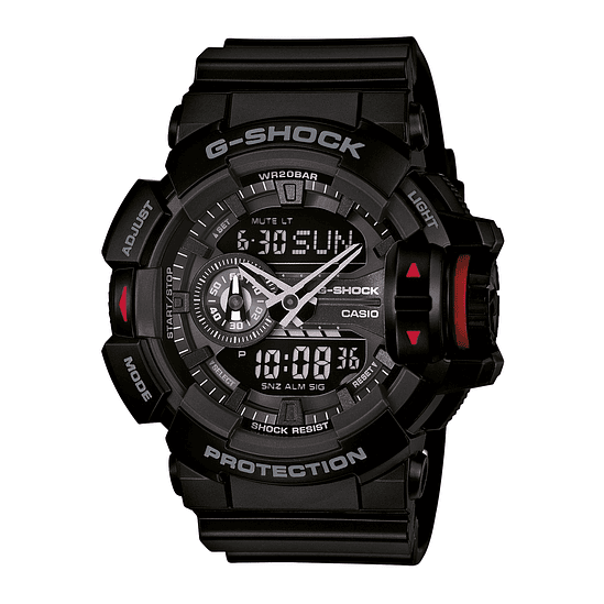 Reloj G-shock Ga-400-1bdr Resistencia Agua 200 Mts Hombre 1