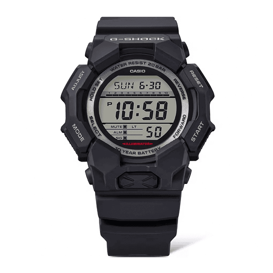 Reloj G-shock Gd-010-1d Carbono/resina Hombre Negro 2