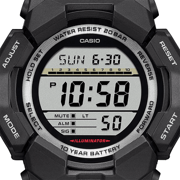 Reloj G-shock Gd-010-1d Carbono/resina Hombre Negro 3