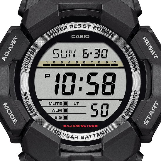 Reloj G-shock Gd-010-1d Carbono/resina Hombre Negro 3