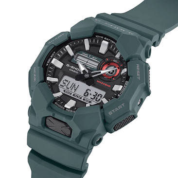 Reloj G-shock Ga-010-2a Carbono/resina Hombre Azul 4