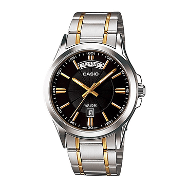 Reloj Casio De Hombre Mtp-1381g-1a Extendida 1