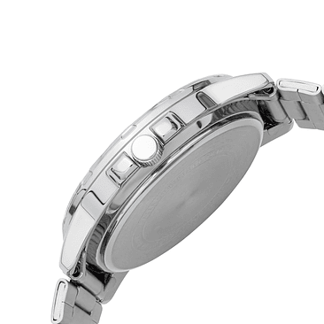 Reloj Casio Mtpvd01 2b Hombre Acero Fechador Correa Plateado Bisel Plateado Fondo Azul Marino Mtp-vd01d-2b 2