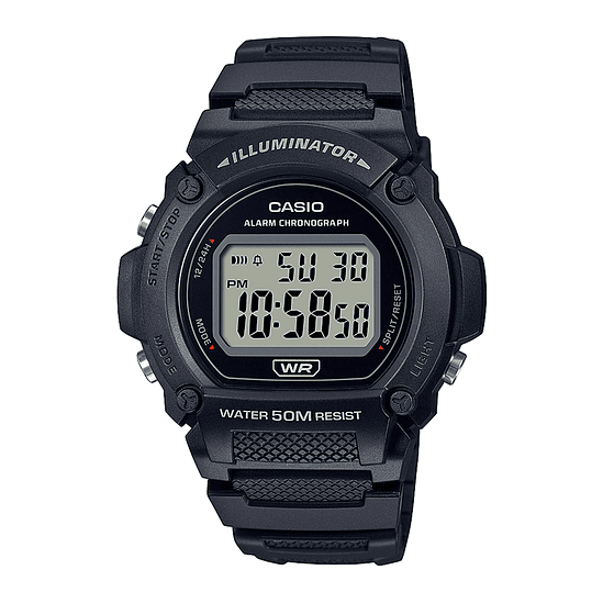 Reloj Casio Digital Hombre W-219H-1AV 1