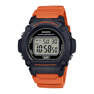 Reloj Casio Digital Hombre W-219H-4AV 1