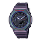 Reloj G-shock Ga-2100ah-6a Carbono/resina Hombre Purpura/ver - Miniatura 1