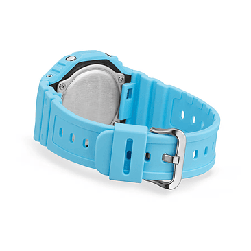 Reloj Hombre Casio Ga-2100-2a2dr G-shock Correa Azul Bisel Azul Fondo Azul 7