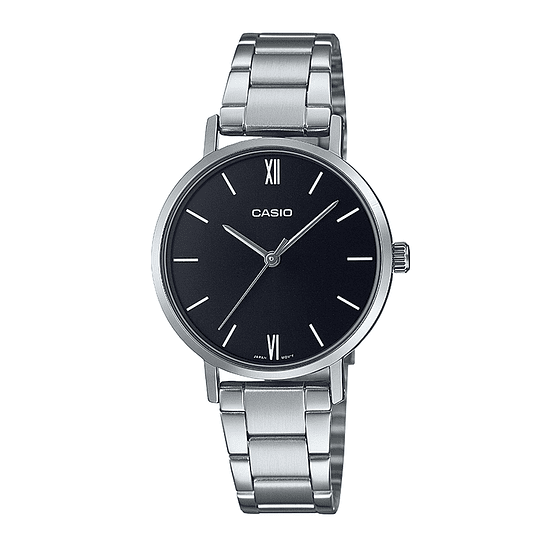 Reloj Dama Casio Ltp-vt02d-1a Acero Elegante Resistente Agua 1