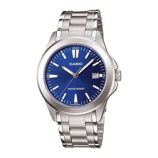 Reloj Casio Mtp-1215a-2a2 Accesorios Cuarzo Mujer Color De La Correa Plateado Color Del Bisel Plateado 1