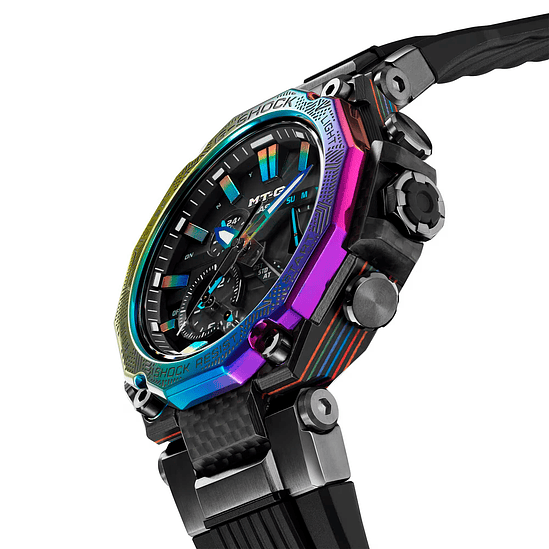 Reloj G-shock Mtg-b2000yr-1a Carbono/acero Hombre Negro 5