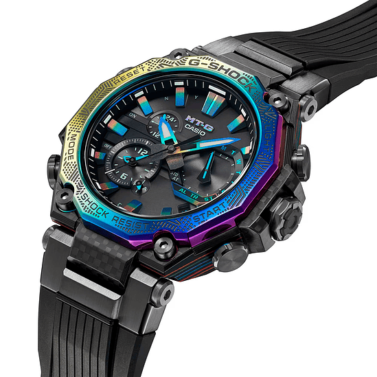 Reloj G-shock Mtg-b2000yr-1a Carbono/acero Hombre Negro 6