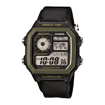 Reloj Casio Digital Hombre AE-1200WHB-1BV 1