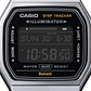 Reloj Unisex Casio Bluetooth Abl-100we-1bdf Vintage Correa Plateado Bisel Plateado Fondo Negro - Miniatura 3