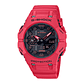Reloj Casio G-shock Ga-b001-4adr Color De La Correa Rojo Color Del Bisel Rojo Color Del Fondo Gris - Miniatura 1