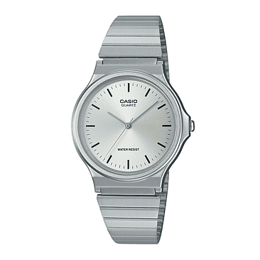 Reloj Casio Mujer Y Hombre Mq-24d-7edf Plateado 1