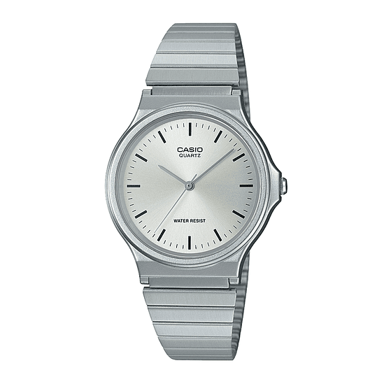 Reloj Casio Mujer Y Hombre Mq-24d-7edf Plateado 1