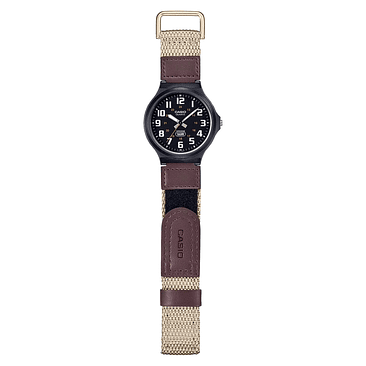 Reloj Casio Mw-240b-5b Resina Juvenil Negro 2