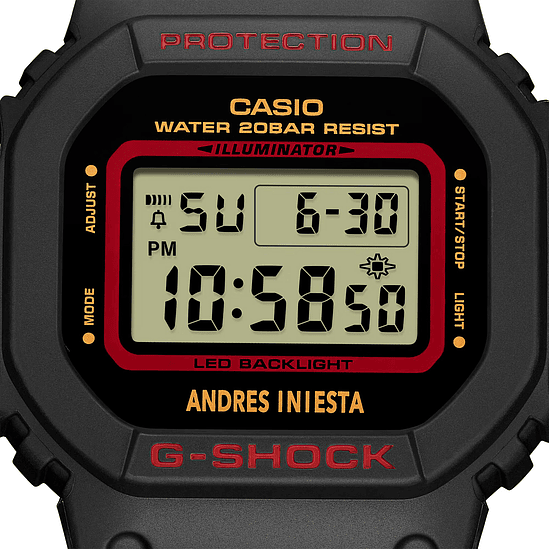 Reloj Casio G-shock Modelo: Dw-5600ai-1dr Correa Negro 3