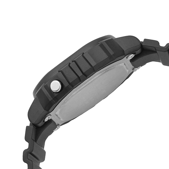 Reloj Casio La-20wh-1cdf En Resina Para Mujer Color De La Correa Negro Color Del Fondo Negro 2