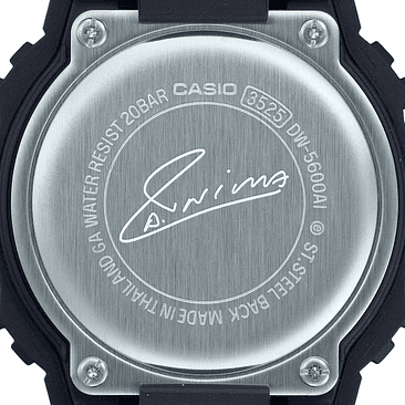 Reloj Casio G-shock Modelo: Dw-5600ai-1dr Correa Negro 6