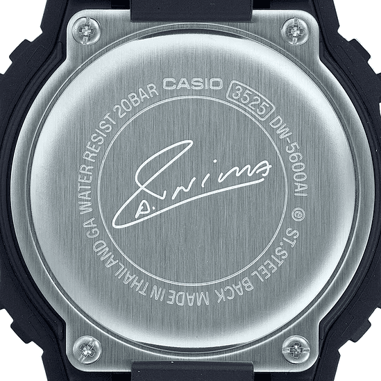 Reloj Casio G-shock Modelo: Dw-5600ai-1dr Correa Negro 6