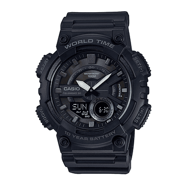 Reloj Casio Hombre Aeq-110w-1bv 1